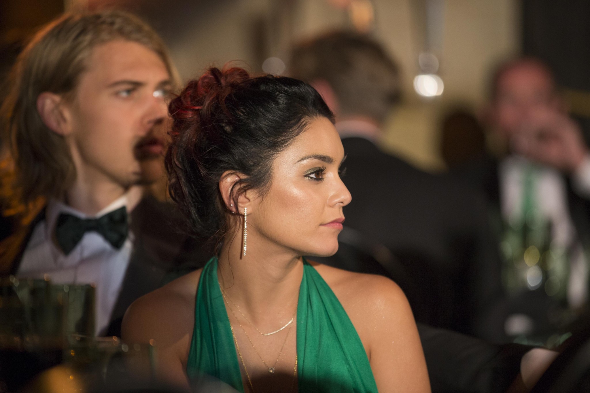 Vanessa Hudgens showing huge cleavage at Global Green USAs 10th Anniversary Gorg #75183937