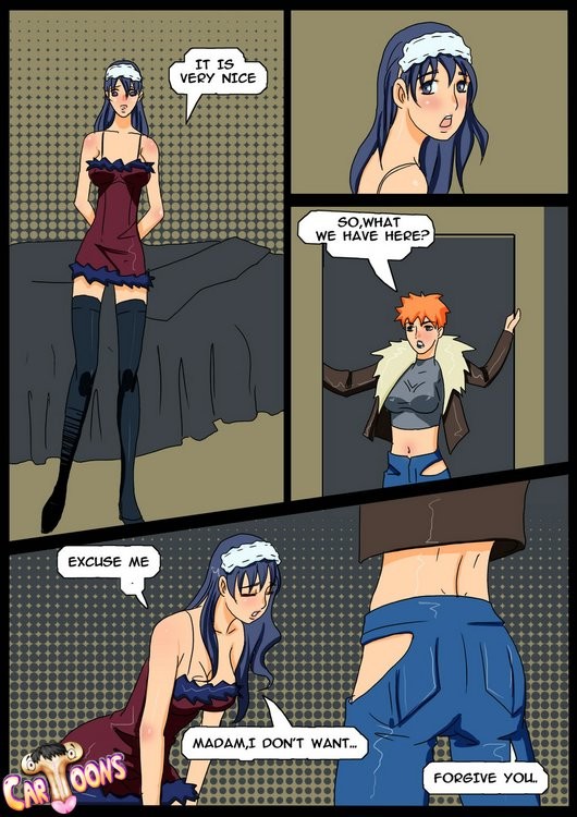 There are shemale anime comics with pretty babes with huge cocks #69660700