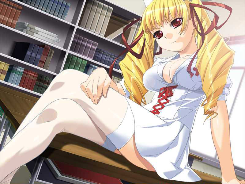 Riesige saftige überquellende Hentai-Brüste auf super heißen Teenie-Mädchen
 #69684770