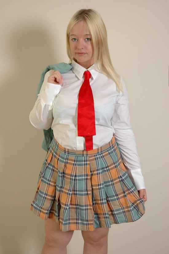 Busty blonde teen amateur schoolgirl #74036146