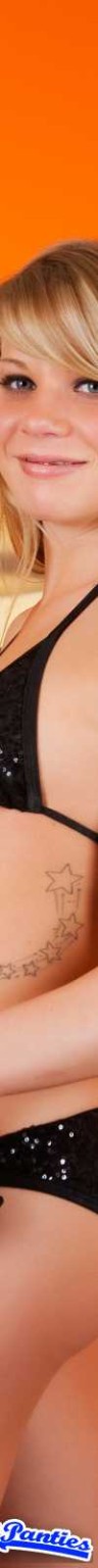 Tay black bikini panties topless #72639408
