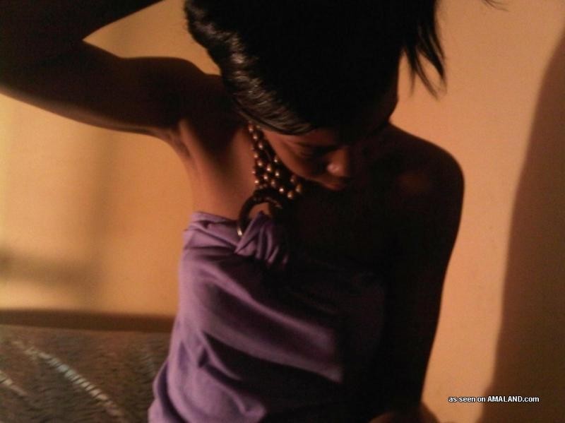 Ebony teen in non-nude self-shot pictures #73318746