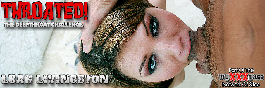 Lovely Leah Livingston does sensual deep throating #71074738