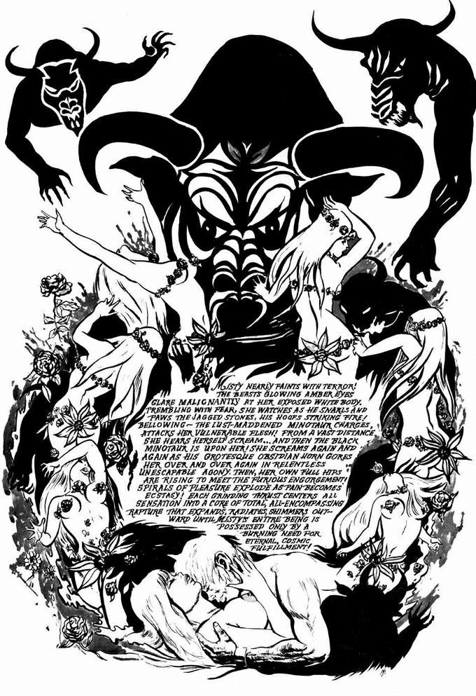 Griechische Göttin in sexuellem Fantasy-Comic
 #69716240