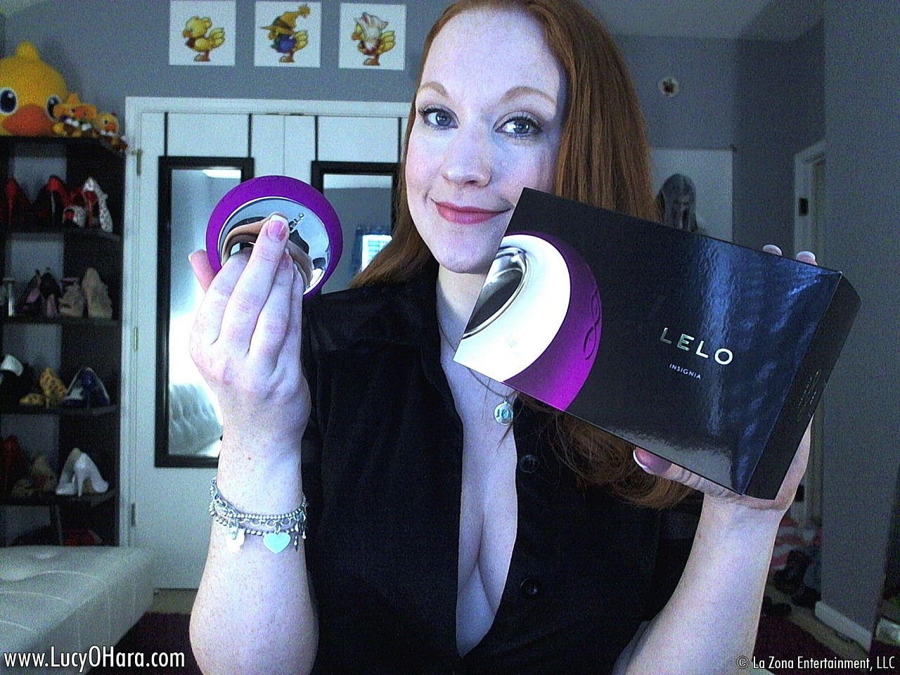 Lucy Ohara gives her own review of the lelo ora and it gives her a great orgasm  #67685405