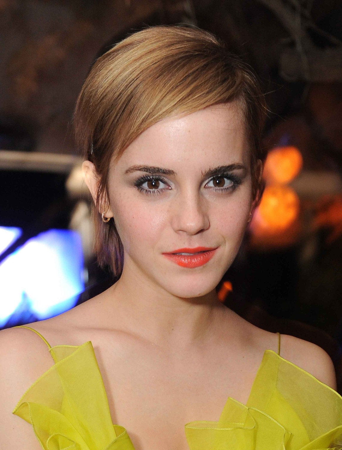 Emma Watson Showing Side-boob At MTV Movie Awards Afterparty In Hollywood