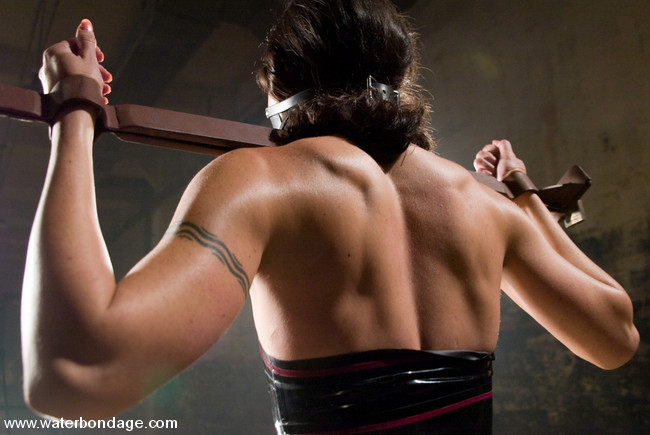 Athletic hottie Wenona is tied, fucked and sprayed #72205299