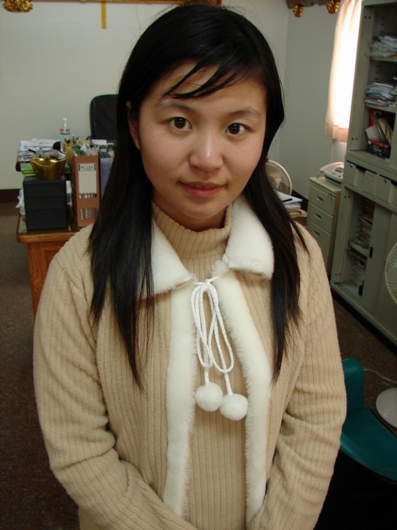 Cute and chubby Chinese girl posing for the camera #69824876
