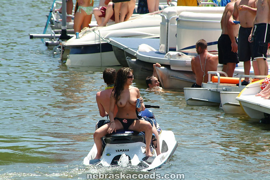 Spring Break girls flashing their boobies #76738796