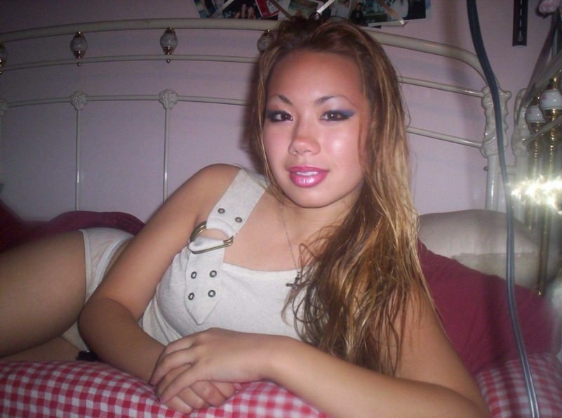 Mega oozing hot and delicious Asian girls posing naked #69891423