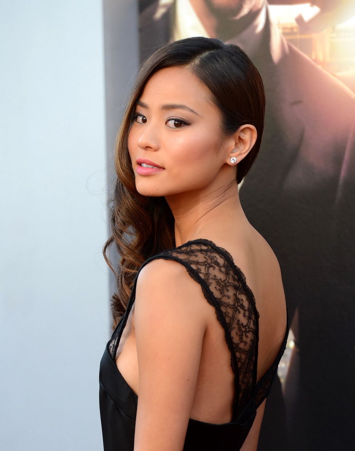 Jamie Chung showing side boob  cleavage at the 'Hangover Part 3' premiere in Wes #75231183