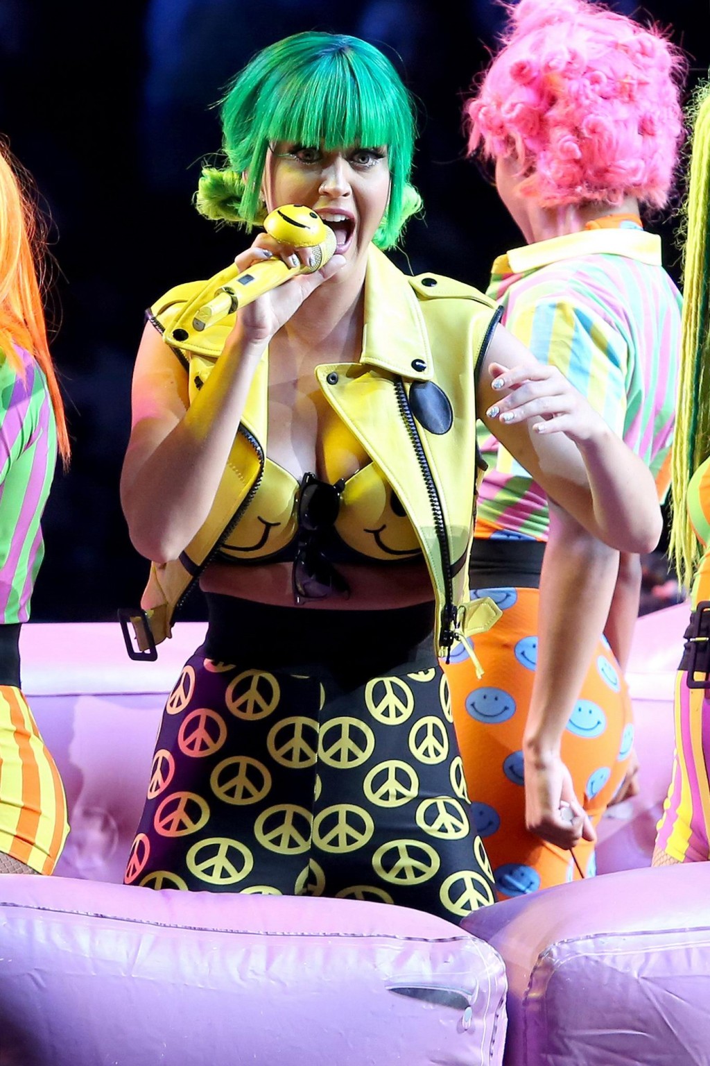 Katy Perry looking like a busty hentai character at her Prismatic concert tour i #75182375