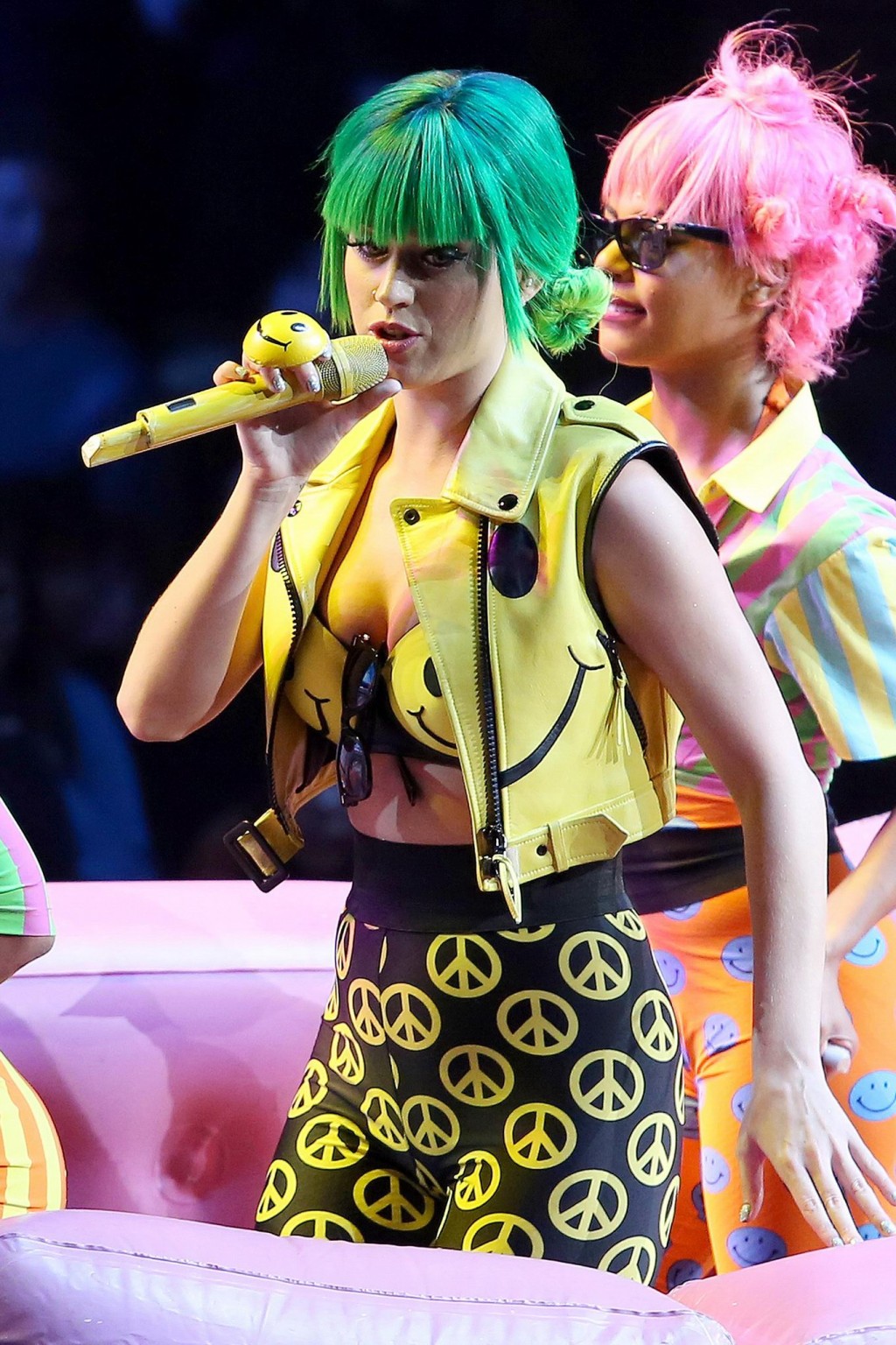 Katy Perry looking like a busty hentai character at her Prismatic concert tour i #75182382