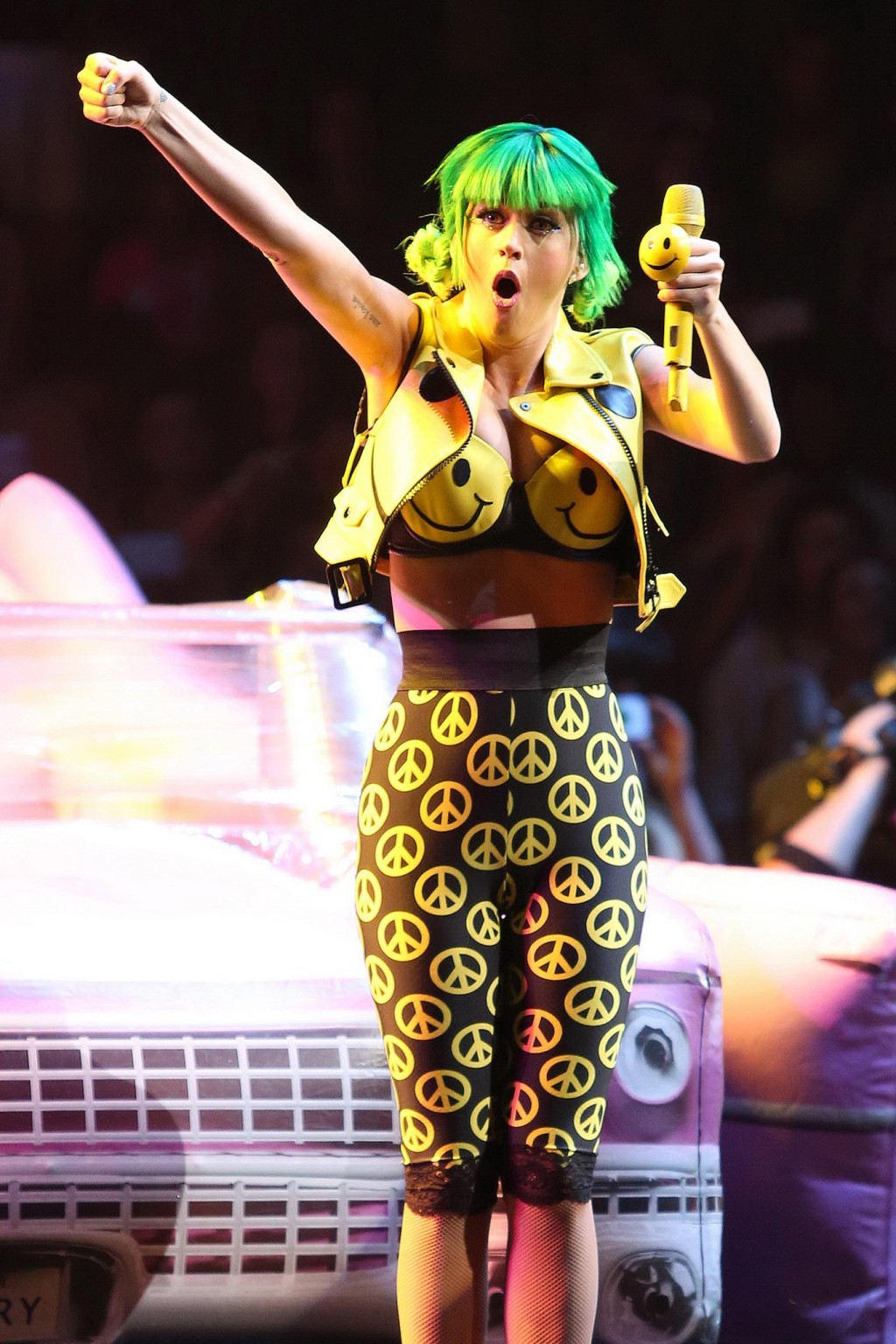 Katy Perry looking like a busty hentai character at her Prismatic concert tour i #75182389
