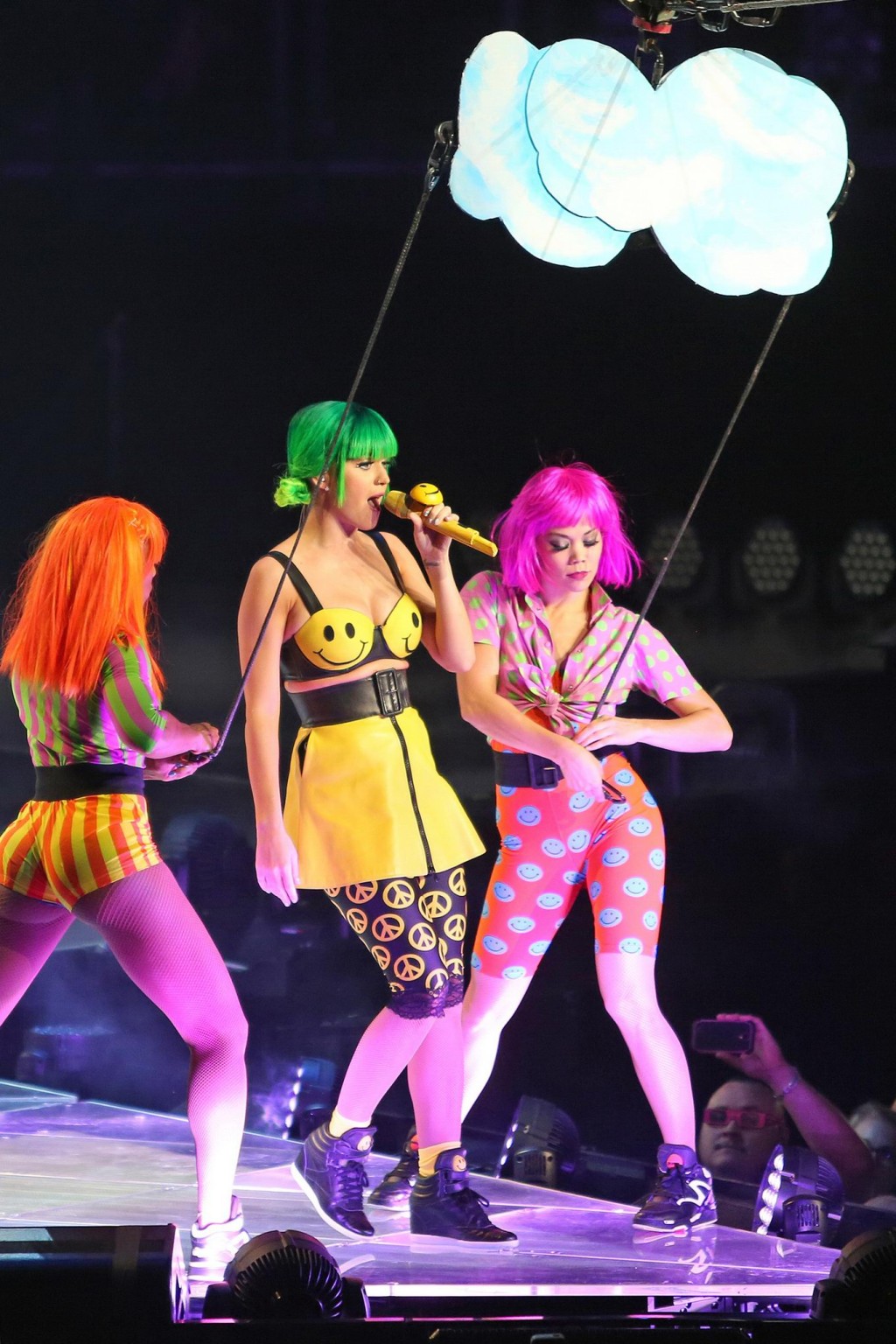 Katy Perry looking like a busty hentai character at her Prismatic concert tour i #75182403