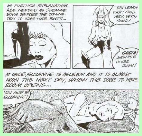 Submissive Suzann lesbische Bdsm-Comic
 #72230423