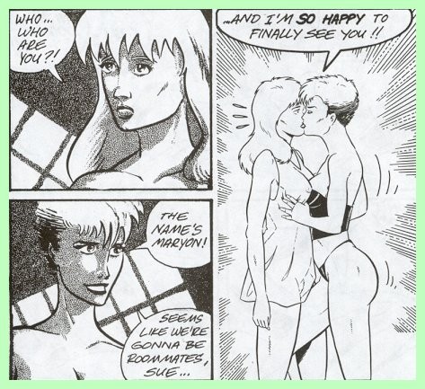 submissive suzann lesbian bdsm comic #72230435