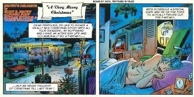 Un fumetto di sesso molto felice Natale
 #69723107