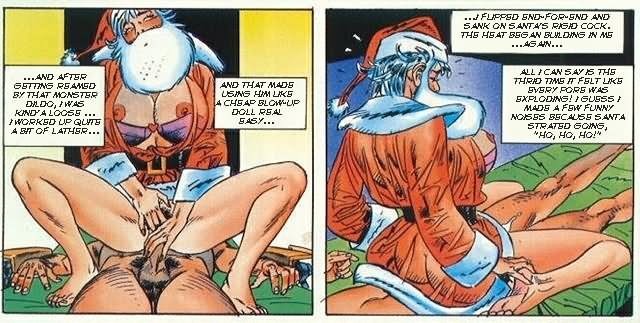 Un fumetto di sesso molto felice Natale
 #69723187