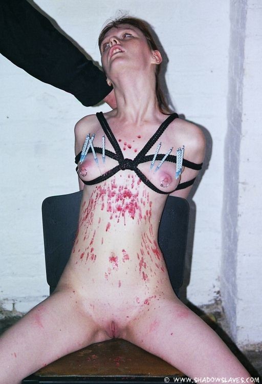 Charlottes needle torture and skinny redhead slavegirl extreme hot waxing punish #72065617