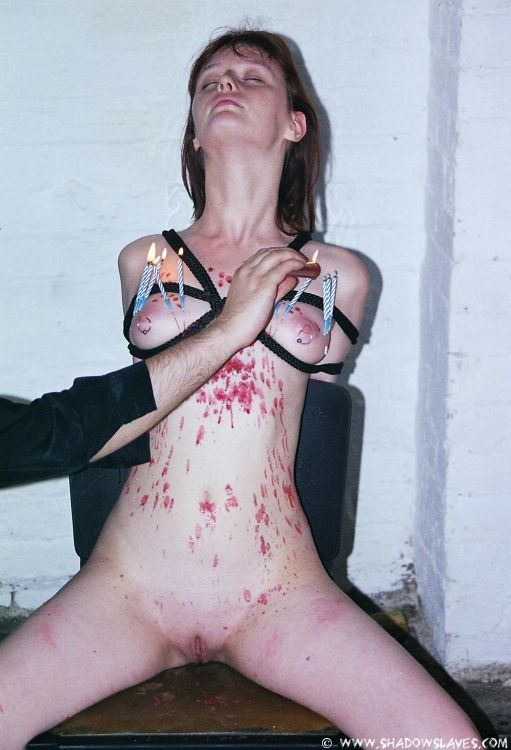 Charlottes needle torture and skinny redhead slavegirl extreme hot waxing punish #72065629