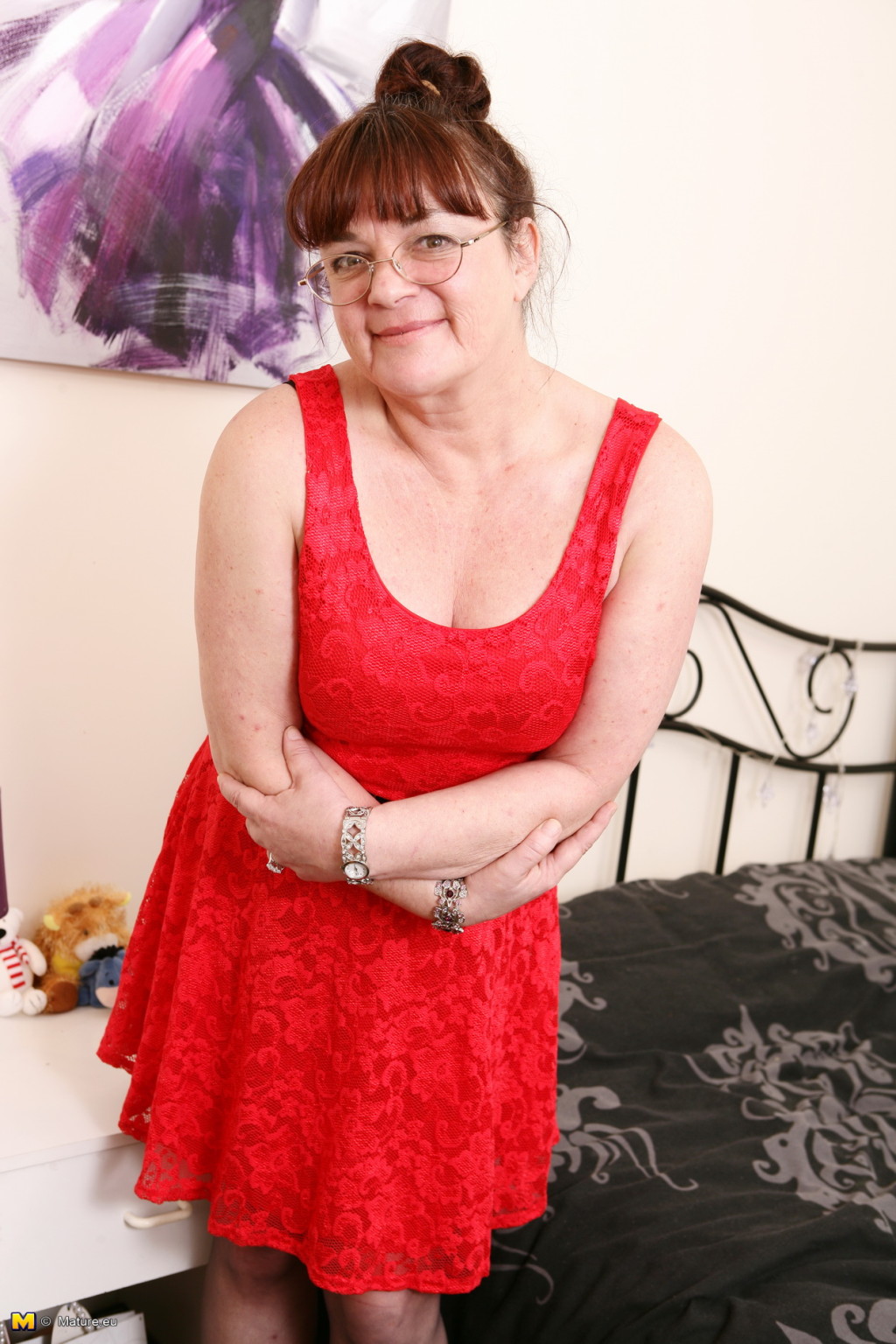 Horny British mature woman Diane loves to get wet and wild #74634648