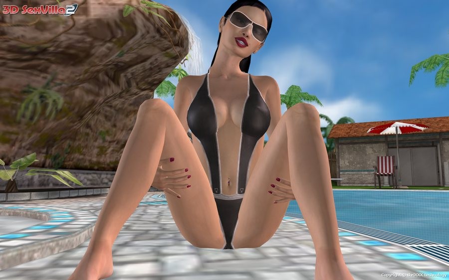 3d animated asian babe swallows huge black meat #69561862