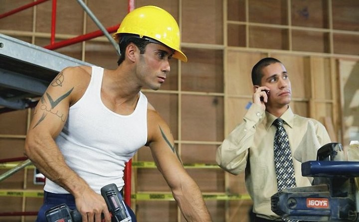 Latin engineer and his worker rimming and pounding #76915207