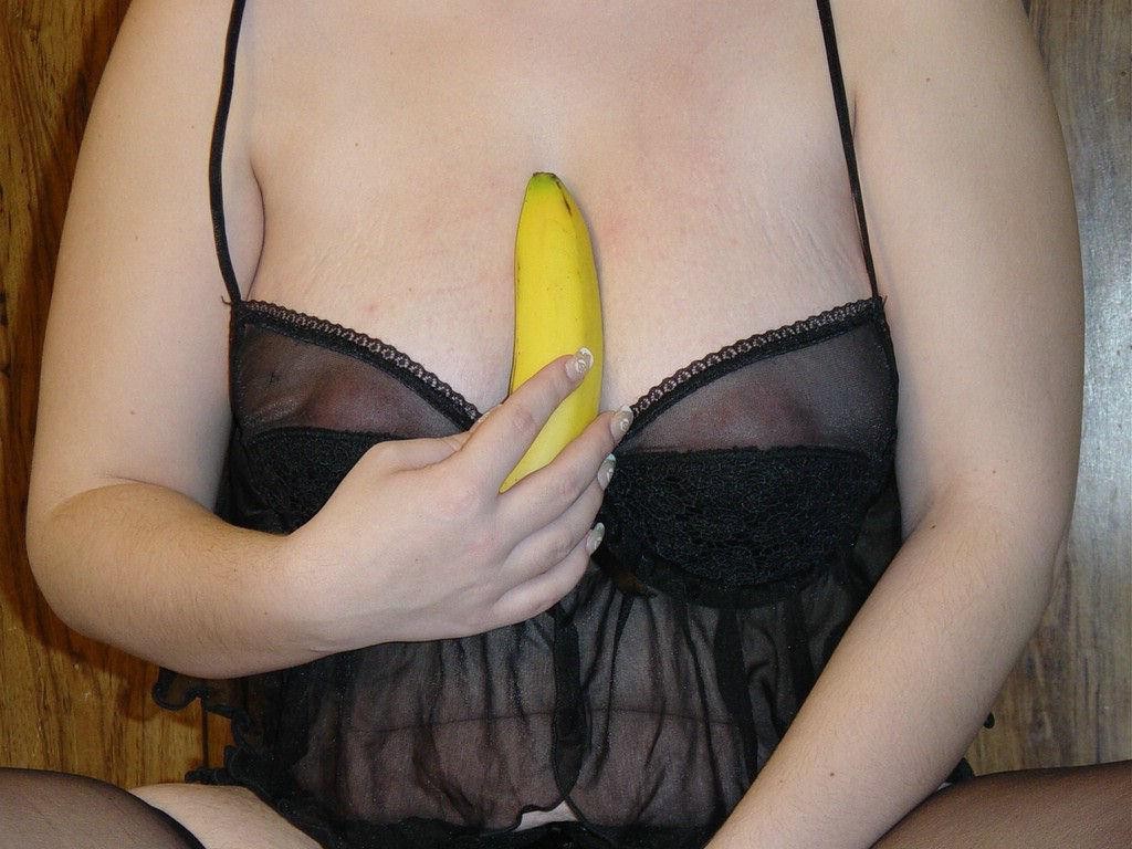 Fruit fetish bbw in stockings #75582416