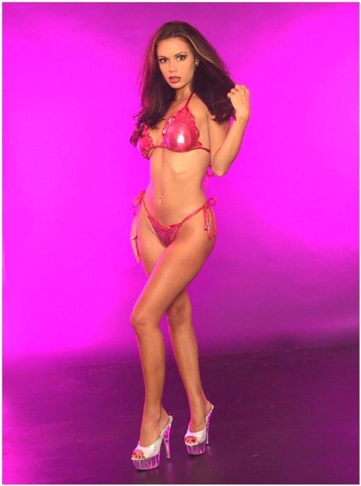 Crissy Moran posing in a red bikini #73211914