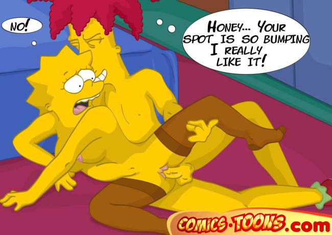 Sexy simpsons niñas en un chico afortunado
 #69627547