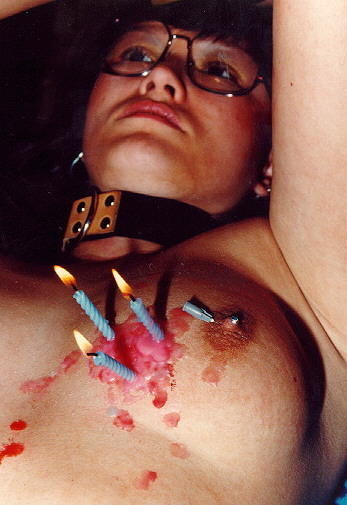 Vintage burning torture of slave girl ra in pain and needle feti
 #71914491