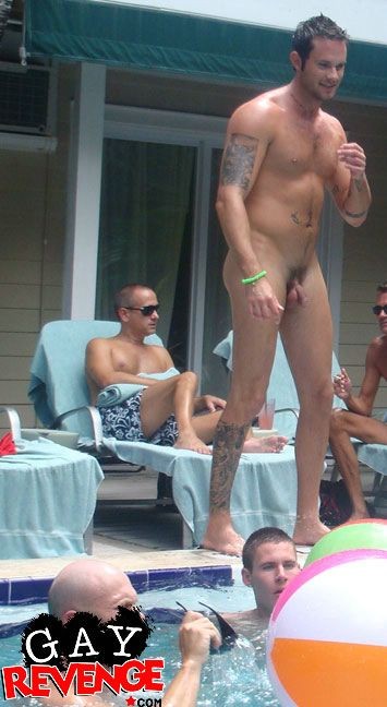 Sexy blowjob pictures at a romping naked pool party #76897721