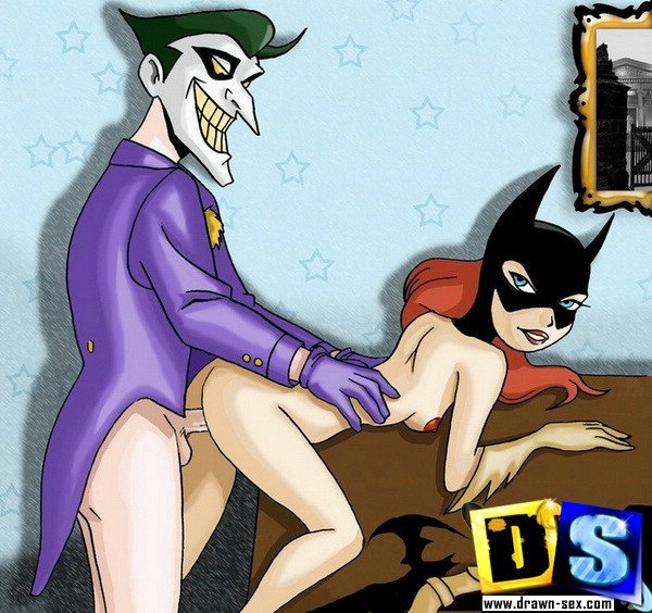 Batman und batgirl banging wie verrückt Kaninchen
 #69607941