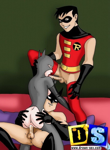 Batman und batgirl banging wie verrückt Kaninchen
 #69608007