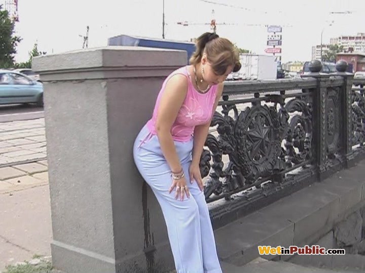 Off-putting public piss fail of a cutie who wanted to pee desperately
 #73255351