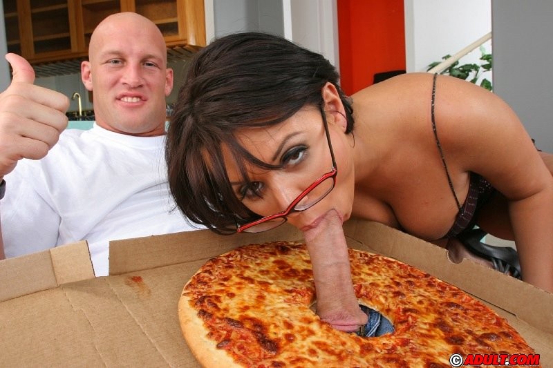 babe hungry for a big sausage pizza cock #76066630