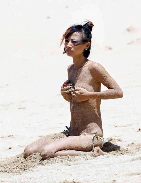 Bai Ling showing off her bare tiny breasts #75370716