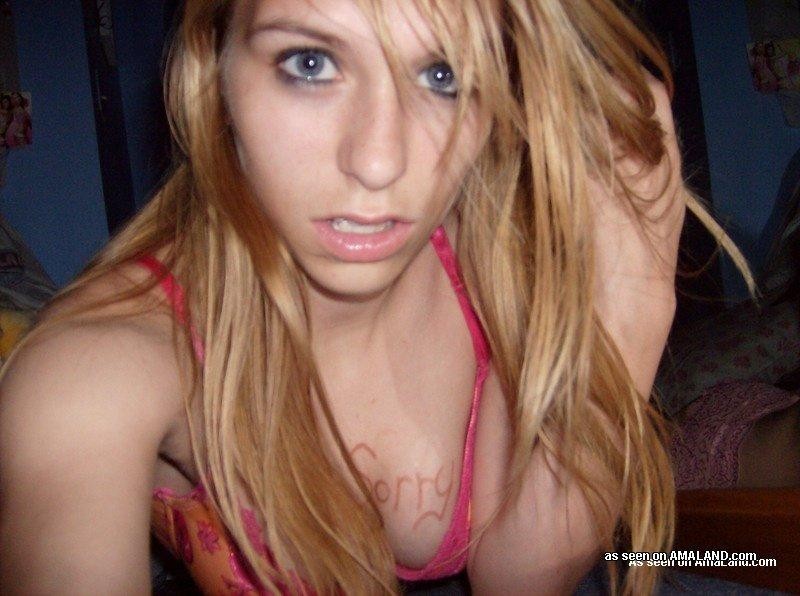 Compilation of a blue-eyed babe camwhoring in her lingerie #75698932