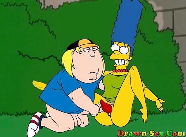 Marge Simpson getting slammed hard with great dildo #69651351