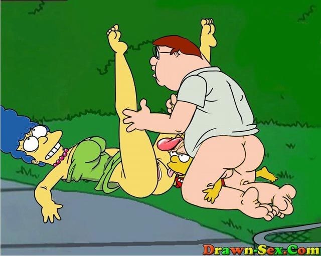 Marge Simpson getting slammed hard with great dildo #69651373