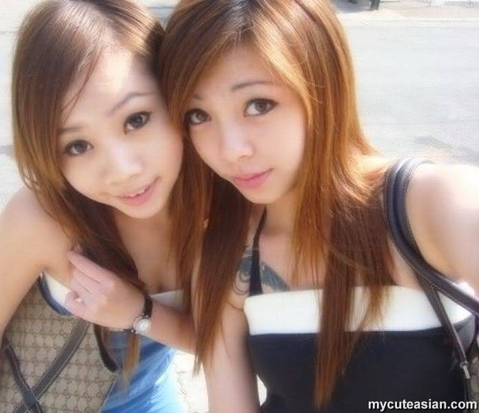 Horny Asian teen girlfriends in homemade pix #69900367