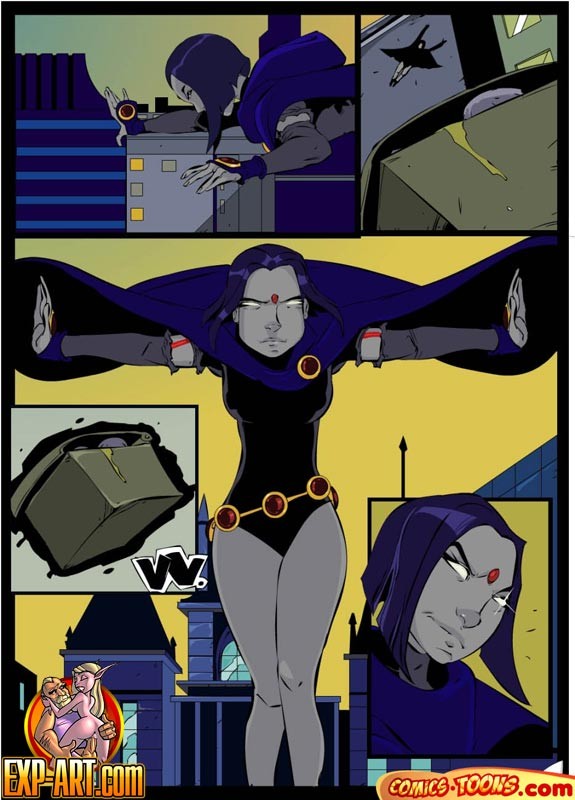 Raven Vs Slade in a Teen Titan Battle! #69541152