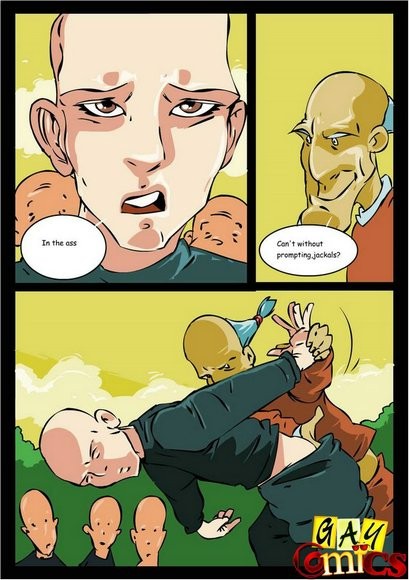 Old man fucks innocent monk in gay comics #69717481