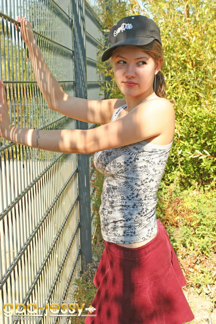 Jessy playing on playground #70222507