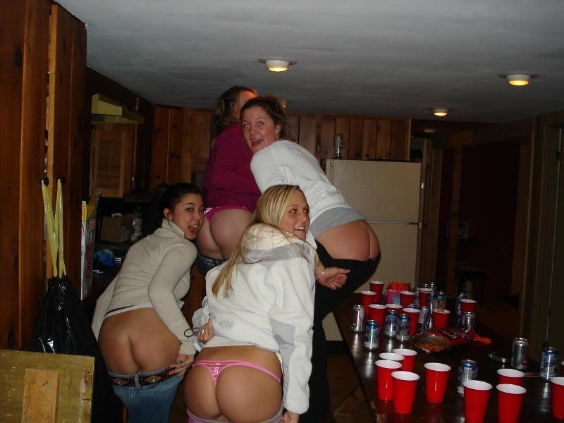 Trashed Drunk College Girls Flashing Awesome Tits #76398785