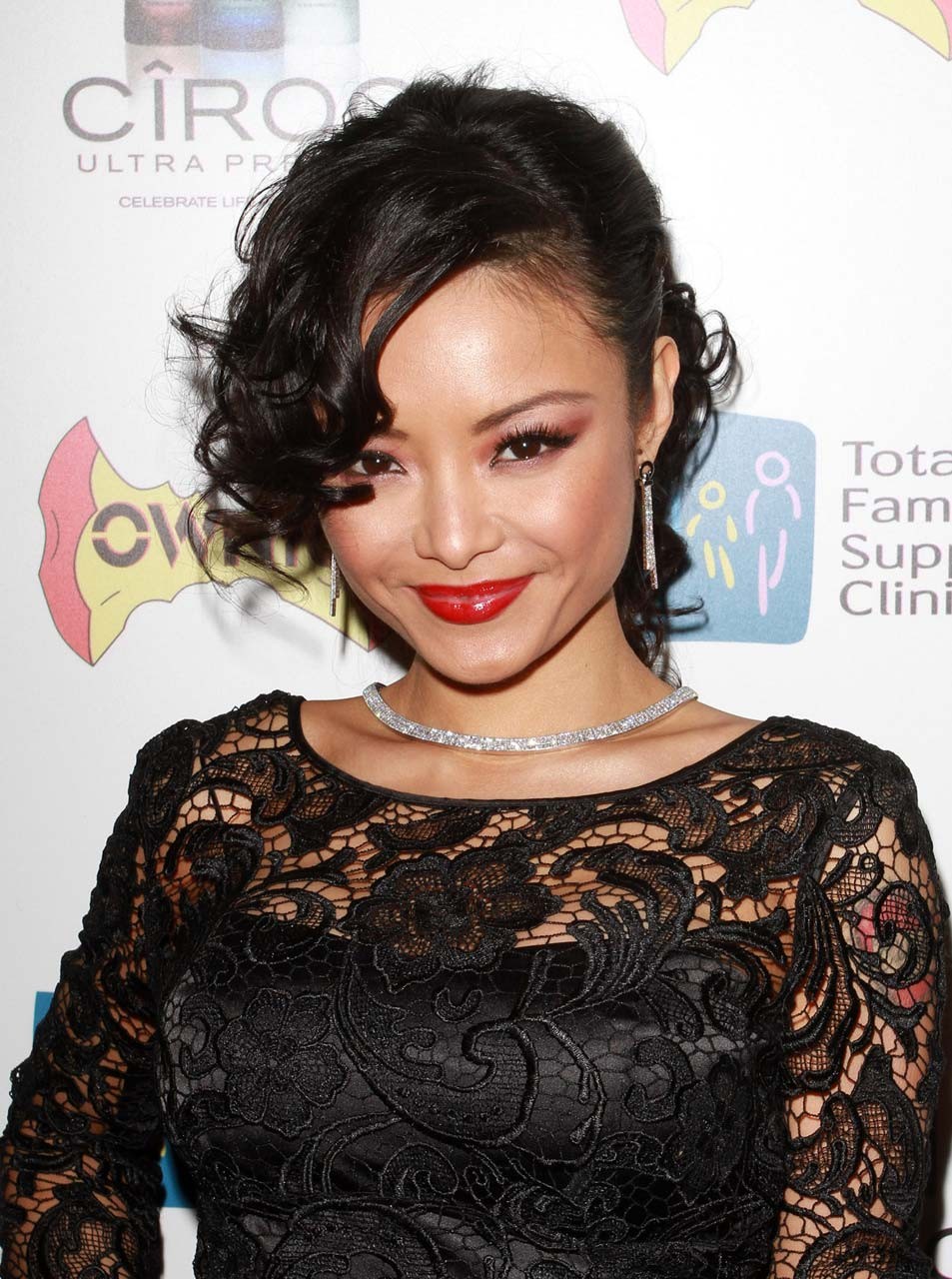 Tila Tequila showing big cleavage and leggy in mini skirt #75315965