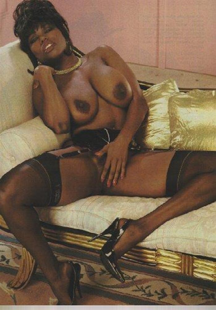 Retro black pornstar Ebony Ayes fucked in vintage interracial se #72955658