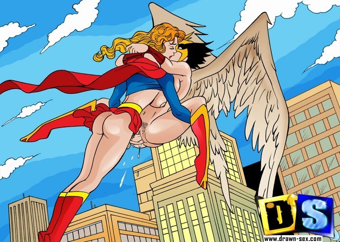 Geiles Hawkgirl wird mit Sperma in ihrem Hintern getränkt
 #69552521
