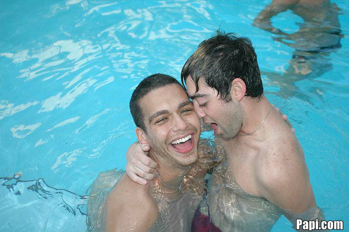 Papi pool party gets crazy when the guys get naked and frisky #76957311